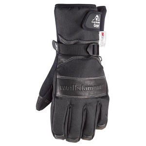 Wells Lamont Cold Weather Grips XL Cowhide Leather Winter Black Gloves - 1 of 1
