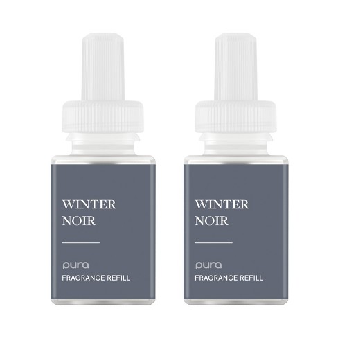 Pura Winter Noir 2pk Smart Vial Fragrance Refills: Liquid Spray, Non-Powered, Amber Citrus Musk Scents - image 1 of 4