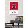 Trends International MLB Los Angeles Angels - Logo 22 Framed Wall Poster Prints - 2 of 4