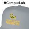 Official George Mason University Primary Logo Foam Snapback Trucker Hat - for Men and Women Grey, Grey, One Size - 4 of 4