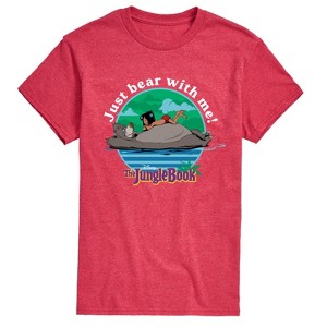 Men's - Disney - Mowgli and Baloo Just Bear With Me Short Sleeve Graphic T-Shirt - 1 of 4