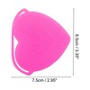 Unique Bargains Silicone Facial Cleansing Brush with Suction Cup 3.35"x2.95"x0.51" 1 Pc - 4 of 4