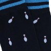 CTM Men's Bowling Premium Novelty Dress Socks (1 Pair) - 3 of 3