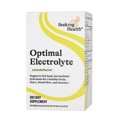 Seeking Health Optimal Electrolyte Sticks Lemonade Flavored