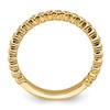 Black Bow Jewelry 2.25mm 14k Yellow Gold 1/20 Ctw Diamond Stackable Band - 2 of 4