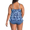 Lands' End Women's Smoothing Control Ruffle Fauxkini One Piece Swimsuit - 2 of 4