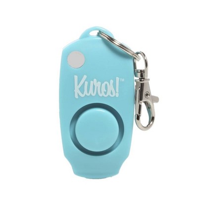 Kuros! By Mace Personal Alarm Keychain - Light Blue