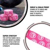 WOD Nation Bulk 3-Pack Weightlifting Hook Grip Tape, Comfortable & Stretchy Athletic Thumb Tape for Exercise (23ft Per Roll)- Pink - 3 of 4
