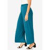 Jessica London Women's Plus Size Stretch Knit Wide Leg Pant - 4 of 4