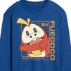 Men's - Pokémon - Fuecoco Stats Long Sleeve Graphic T-Shirt - 2 of 4