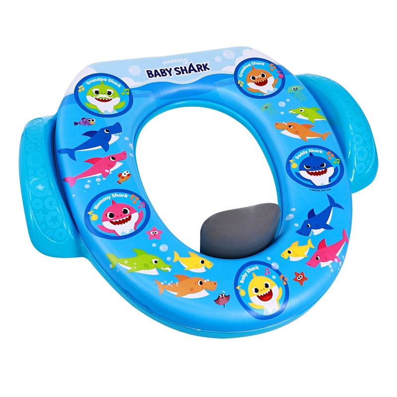 Pinkfong Baby Shark Fun at Sea Soft Potty Seat with Potty Hook, 5 of 18