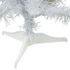 Northlight Pre-Lit Slim Woodbury White Pine Artificial Christmas Tree - 2' - Clear Lights - 4 of 4