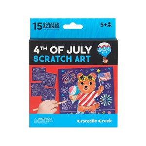 Crocodile Creek Scratch Art 4th of July - 1 of 3