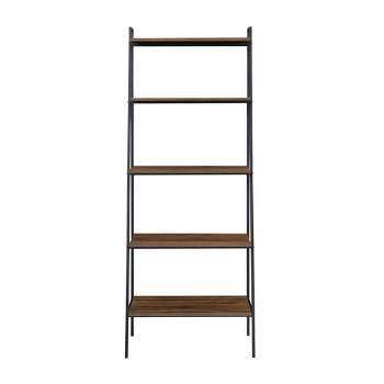 72" Open Storage Ladder Bookshelf - Saracina Home
