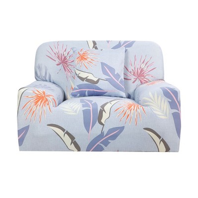 PiccoCasa Botanical Pattern Stretch fit 1-4 Seater Full Cover Stretch Slipcover