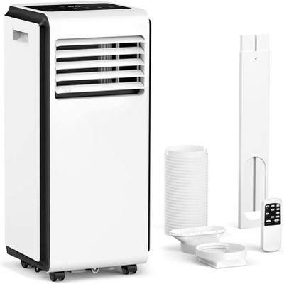 R.W.FLAME 8,000 BTU Portable Air Conditioner, 2024 Upgraded 4-in-1 AC Unit with Remote, Timer & LED Display, Cools up to 350 Sq. Ft