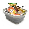 SAMMART 19.5L (5.1 Gallon) Collapsible Laundry Basket, Grey - 4 of 4