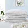 Peace Nest Quilted Gusseted Goose Feather Down Pillow Set of 2 - image 2 of 4