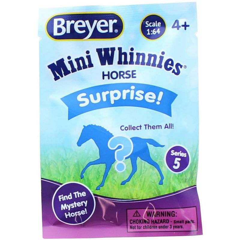 Breyer Breyer Mini Whinnies 1:64 Scale Horse Surprise Series 5 Figure, 1 of 3