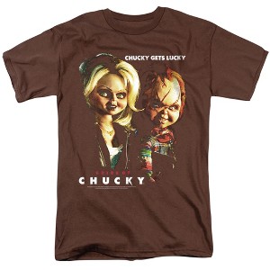 Men's Bride Of Chucky Chucky Gets Lucky T-Shirt - 1 of 4