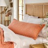 14"x36" Quilt Oblong Throw Pillow Rust - Hearth & Hand™ with Magnolia - 2 of 4