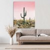 Stupell Industries Saguaro Glow Cactus Canvas Art - 3 of 4