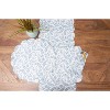 C&F Home 14" x 51" Braganza Teal Rectangle Cotton Table Runner Floral Design All Seasons Kitchen Dining Dinner Table Tablerunner Decor Decoration - 4 of 4