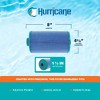 Hurricane 2 Pack Elite Aseptic Durable 8x4.63 Inch Pool and Spa Filter Cartridge Replacement Compatible with Pleatco PMA40L-F2M Models, Blue - image 2 of 4