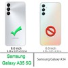 Entronix Samsung Galaxy A35 Crystal Clear Case - Slim - image 2 of 4