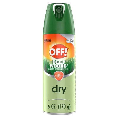 OFF! Deep Woods Dry Aerosol Bug Spray - 6oz