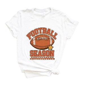 Simply Sage Market Women's Football Season Star Short Sleeve Graphic Tee - 1 of 4