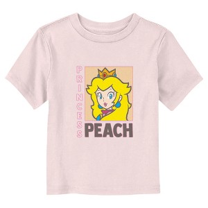 Nintendo Bold Princess Peach Portrait T-Shirt - 1 of 3