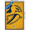 Trends International NHL Nashville Predators - Logo 25 Framed Wall Poster Prints - 3 of 4