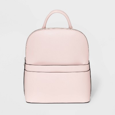 blush pink backpack