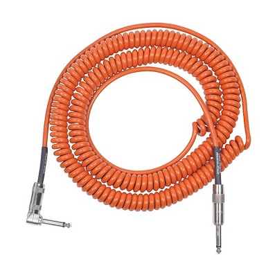 Lava Retro Coil 20-Foot Silent Instrument Cable Straight-Right Angle,