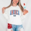 Simply Sage Market Women's Graphic Sweatshirt America 1776 Varsity - 2 of 3