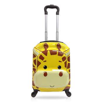 TUCCI Gaffie Giraffe Kids' Hardside Carry On 3D Suitcase.