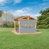 Covers&All Outdoor Clear Panel Curtain, Outdoor Curtains for Patio, Waterproof & Weather Resistant Tarp - 4 of 4