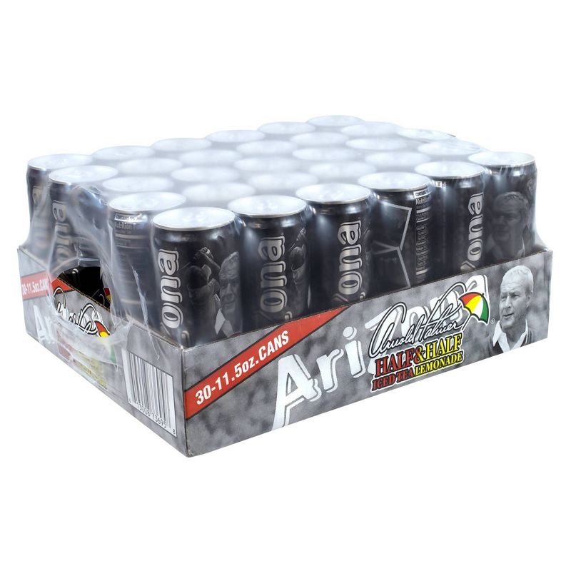 Arizona Arnold Palmer Lite Half &#38; Half - 30pk/11.5 fl oz Cans, 4 of 5