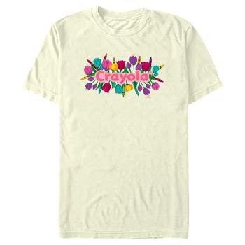 Men's Crayola Floral Logo T-Shirt