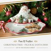 Spode Christmas Tree Gold Figural Collection Santa Dish, 22 Karat Gold - 12.25 Inch - 2 of 4