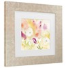 Trademark Fine Art Sheila Golden White Blossom Composition Matted Framed Art - 3 of 4
