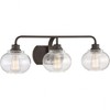 Quoizel Lighting Trilogy 3 - Light Vanity in  Old Bronze - 3 of 4