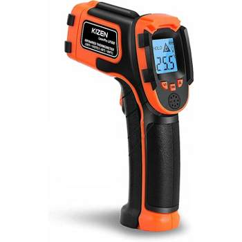KIZEN Infrared Thermometer Gun - LaserPro LP300 Digital Temperature Laser for Cooking - Orange