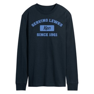 Men's - Barbie - Ken Serving Lewks Since 1961 Long Sleeve Graphic T-Shirt - 1 of 3