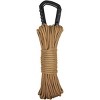 Gear Aid 50 ft. Heavy Duty Fire Strand 550 Paracord with Carabiner - Coyote - 2 of 4