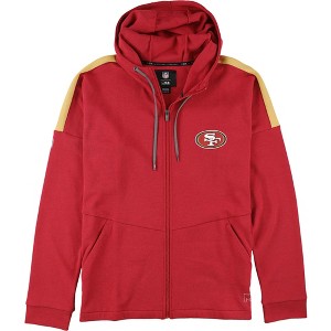 G-III Sports Mens San Francisco 49ers Hoodie Sweatshirt, Red, Large - 1 of 2