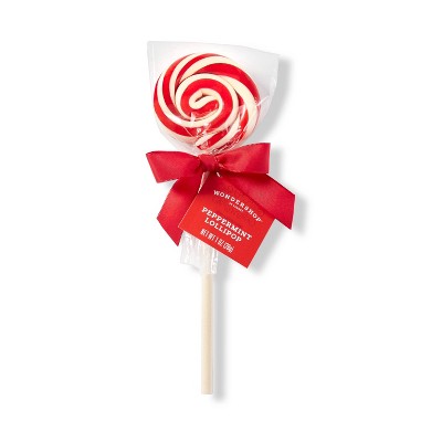 Holiday Peppermint Lollipop - 1oz - Wondershop™