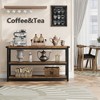 3-Tier Console Table with Storage Shelves, Industrial Rectangular Entryway & Sofa Table for Hallway, Living Room, Bedroom - 4 of 4
