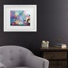 Trademark Fine Art - Beata Czyzowska Young In The Galaxy Matted Framed Art - 2 of 4
